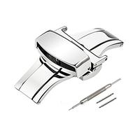 TStrap Edelstahl Faltschließe 18mm Faltschliesse Butterfly Dornschließe Schließen für Uhrenarmband Armband …