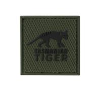TT 3D Logo Patch Oliv/Schwarz (50 x 50 mm, 1 Stück, Rechteckig, Patch)