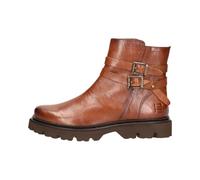 TT.BAGATT Damen Biker Boots, Frauen Stiefeletten,Bootee,Booties,halbstiefel,Kurzstiefel,uebergangsschuhe,uebergangsstiefel,Cognac (6300),38 EU / 4 UK