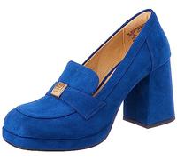 TT.BAGATT Damen D12-AEF73 Pump, Blau, 38 EU