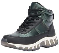 TT.BAGATT Damen D31-AGN30 Boots, Schwarz/Dunkelgrün, 40 EU