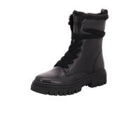 Schnürstiefelette BAGATT "BAGATT Stiefelette Leder", Damen, Gr. 38, schwarz, Leder, Schuhe Schnürstiefelette (29361036-38) schwarz