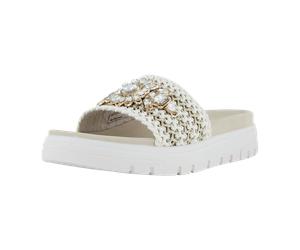 TT.BAGATT Plateau Pantoletten für Damen, beige, Größe 40 EU