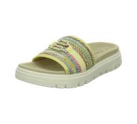 TT.BAGATT Plateau Pantoletten für Damen, gelb, Größe 36 EU