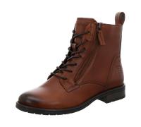 BAGATT Damen Schnürstiefeletten Ronja I Braun Glattleder, Größe:39, Farbauswahl:braun