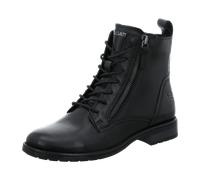 BAGATT Damen Schnürstiefeletten Ronja I Schwarz Glattleder, Größe:41, Farbauswahl:schwarz