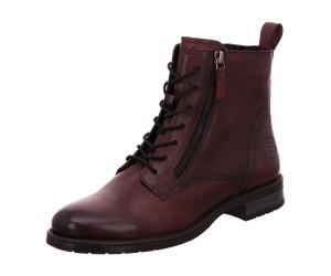 TT.BAGATT Schnürstiefeletten für Damen, rot, Größe 42 EU