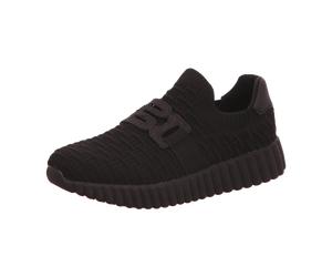 TT.BAGATT Sportliche Slipper für Damen, schwarz, Größe 38 EU