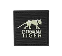 TT Tasmanian Tiger 3D Logo Patch (Schwarz/GITD)