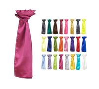 TT601 TYTO Satin Schal Burgundy 120 x 25cm