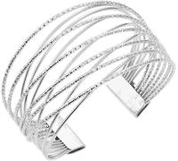 TTPSRY Armbänder Minimalistische Armmanschette Schichtarmband Oberarmreif Metall Armreif Offener Kreuzdraht Armband Metal Cross Schmuck Manschettenarmband für Frauen Mädchen (Silber)