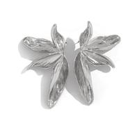 TTPSRY Blütenblatt Ohrringe Damen Tropfen Ohrstecker Blumen Schmuck Metall Ohrhänger Statement Ohrschmuck Elegant