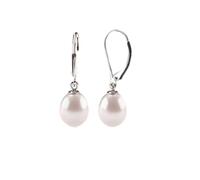 TTPSRY Ohrringe Damen Perlen Hängend Tropfen Elegant Statement Quaste Ohrringe 14K/18K Vergoldet Perlenohrringe Anhänger Hochzeit Schmuck Zubehör Geschenke für Frauen Mädchen (Silber B)