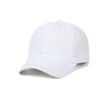 TUANMOZI 20 Farbe Snapback Cap Junge Mädchen Baseballcap 100% Baumwolle Kappe Einfarbig Sonnenschutz Sonnenhut Outdoor Basecap Einstellbar Baseballkappe Kinder (DE/NL/SE/PL, Numerisch, 47, 54, Weiß)