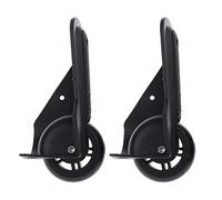 Tubayia 1 Paar Universal Ersatz Gepäck Räder Wheels Kofferrollen Transportrollen für Reisekoffer Trolley