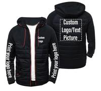 Tuboshu Benutzerdefinierte Hoodie für Männer Entwerfen Sie Ihre Eigene Jacke Fügen Sie Logo Foto Text Personalisierte Reißverschluss Sweatshirt Frühling Herbst Winter Mantel color5,XXL