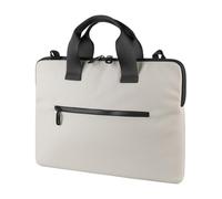 Tucano, Gommo Super Slim Tasche für PC Laptop 14" und MacBook Air 15", Schlanke Computertasche mit Abnehmbarem Schultergurt und Zubehörfach, Wasserabweisendes Gummimaterial, 36x25,5x2 cm