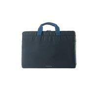 Tucano Minilux gepolsterte Laptoptasche/Schultertasche für 15/16 Zoll Notebook/Tablet/Netbook/Laptop/Ultrabook/MacBook mit schockabsorbierender Innenpolsterung aus Nylon - Dark-grey