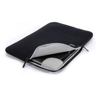 TUCANO Colore Second Skin 25,40-29,46 cm 10-11.6" Netbook schlanke Schutzhuelle Anti-Slip Flat-lock Bearbeitung Design Schwarz (BFC1011)