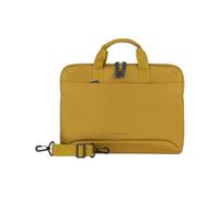 Tucano Smilza Laptoptasche aus Nylon für 13/14-Zoll-Laptops, stoßdämpfende Polsterung und abnehmbarer Schultergurt 14, Gelb