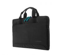 Tucano Smilza Schultertasche 14" Monochrom Neopren Schwarz