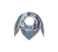 Codello Tuch 61T0003 BLU2 – bedrucktes Baumwolltuch Paris 120×120 cm Blau Einheitsgröße