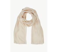 comma Schal mit Seide-Anteil in rechteckiger Form in Beige, Größe 1