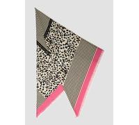 Tuch mit Leo-Print ONESIZE creme|mehrfarbig 2169487.02G5.ONESIZE