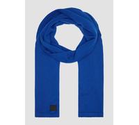 Gestrickter Schal mit Merinowolle ONESIZE blau 2152291.55D1.ONESIZE