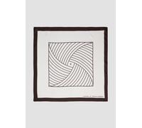 Tuch weiß|braun ONESIZE