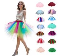 tüllrock Damen,tüllrock,tütü,bunter,Karneval,tüll,Fasching,Tutu,kostüm,bunter,tüllröcke,Petticoat,große,größen,XXL,Unterrock,Pastell,kurz,Tutus,Tulle,lang,kurzer,XXXL,Lichterkette,tülleock,Leuchtend