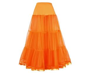 Tüllrock Damen Unterrock, Ballett Tüllrock Petticoat Unterrock, 50er Vintage Ballett Tanzrock Tanzkleid Ballkleid Kurz Retro Tütü Rock Für Karneval Performace Kostüme Tanzen