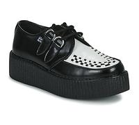 TUK Damenschuhe Viva Hi Sole Creeper in Schwarz 45