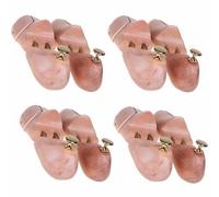 TUKA-i-AKUT 4 Paar | Naturholz Schuhspanner, Hochqualitative Holz Schuhformer Schuhformer Schuhleisten aus Echtholz, Unisex für Damen und Herren, Gr. 41 / Gr. 42, Gr. 41, Gr. 42, TKB6000-41-4P
