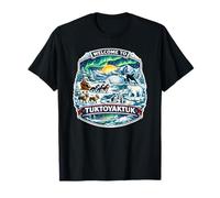 Tuktoyaktuk Kanadas Nordwest-Territorien Arktischer Ozean Kunst T-Shirt