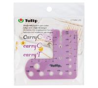 Tulip CTMM-26 Needle Gauge with Thread Cutter, Polycarbonat (PC), Purple, Einheitsgröße