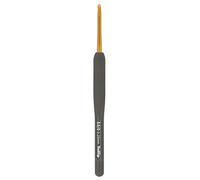 Tulip T15-550E Crochet Hook, Aluminium, Black, Gold, Einheitsgröße