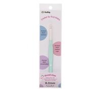 Tulip TGC-080E Crochet Hook, Nylon, White, Einheitsgröße