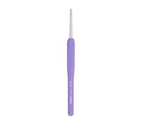 Tulip Etimo Murasaki Häkelnadel - Ergonomische Häkelnadel aus Aluminium mit Soft-Griff, Leicht und Mit Glatter Spitze für Alle Garnarten, Violetter Griff, 2.75mm - 1 Stück