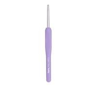 Tulip Etimo Murasaki Häkelnadel - Ergonomische Häkelnadel aus Aluminium mit Soft-Griff, Leicht und Mit Glatter Spitze für Alle Garnarten, Violetter Griff, 5.50mm - 1 Stück