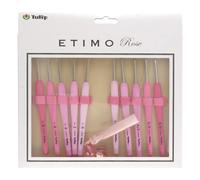 Tulip TEL-001E Crochet Hook, Legierter Stahl, Pink, Einheitsgröße
