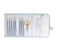 Tulip Etimo Stahl Häkelnadel-Set Premium Gold 0,5-1,75 mm TLG-002