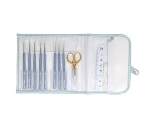 Tulip Etimo Stahl Häkelnadel-Set Premium Gold 0,5-1,75 mm TLG-002