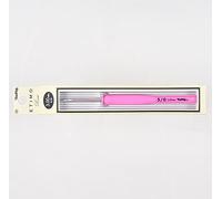 Tulip Etmo Rose TER-06e Häkelnadel, 3,0 mm, weicher Griff, Aluminium, Rosa