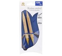 Tulip KS-1001200 Stricknadeln, Bamboo, Beige, 100 cm x 12 mm