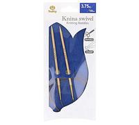 Tulip KS-1000375 Stricknadeln, Bamboo, Beige, 100 cm x 3.75 mm
