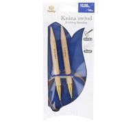 Tulip Stricknadeln KS-1001000, Bambus, 100 cm x 10 mm, Beige