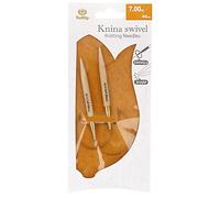 Tulip KS-400700 Stricknadeln, Bamboo, Beige, 40 cm x 7 mm