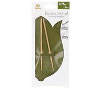 Tulip KS-600375 Stricknadeln, Bamboo, Beige, 60 cm x 3.75 mm