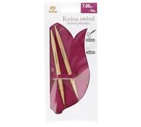 Tulip KS-800700 Stricknadeln, Bamboo, Beige, 80 cm x 7 mm